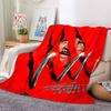 1pc A Nightmare on Elm Street Flannel Throw Blanket - HD Printed Lightweight Soft Warm All-Season Blanket for Sofa, Bed, Travel, Camping 073