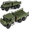 1/32 CA30 CA10 Legierung Taktischer LKW Panzerwagen Modell Metall Militärischer Personentransporter Transportfahrzeuge Modell Sound Licht Spielzeug