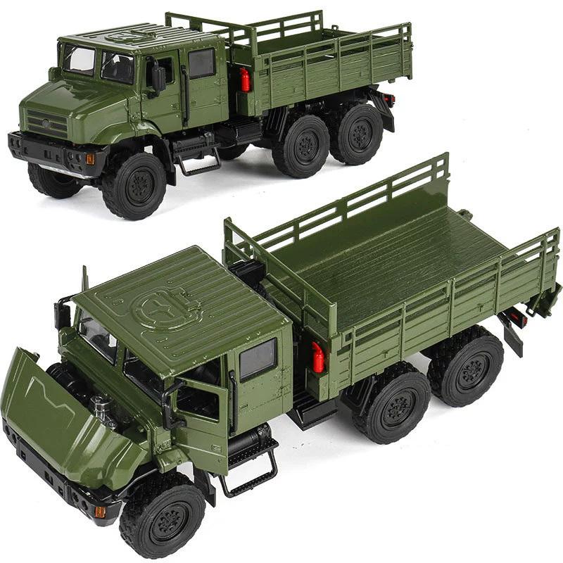 

1/32 CA30 CA10 Сплав Металл Тактический Грузовик Бронированная Машина Модель Военный Персонал Перевозчик Транспортные Средства Модель Звук Свет Игрушка