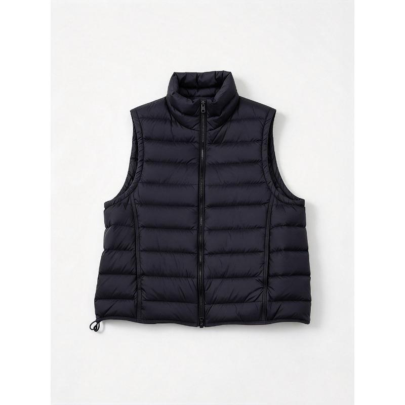 Youjia small ribs down vest women's short winter white duck down vest vest trend temperament full