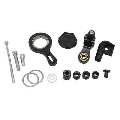 Damper Bracket,Motorcycle Steering Stabilizer Damper Mounting Bracket Kit Fix Accessory Replacement YZFR1 2002-2017 YZFR6 2006-2020