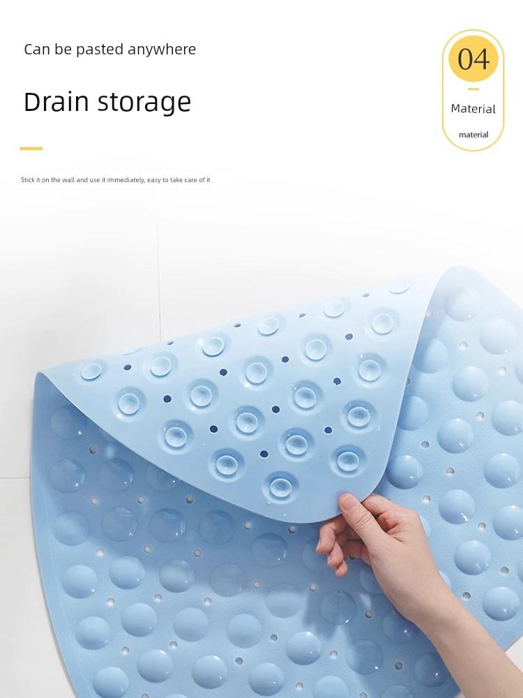 Bathroom Bath Foot Mat Anti-Silp Mat of Bathtub Pool Waterproof Floor Mat Bathroom For Home Shower Room Fan Mat