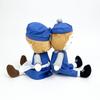Sanrio Vintage Retro Builduo Pair Plush Interior Doll Mascot
