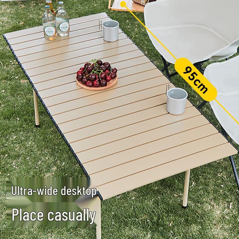 Waterman Portable Outdoor Folding Table & Chairs Set