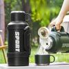 1PC Stainless Steel Vacuum Thermos Large Capacity Portable Outdoor Sports Water Bottle for Dormitory