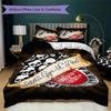 Ropa de cama con estampado ST pauli Juego de edredón Funda de edredón Funda de almohada Decoración del hogar Regalo de cumpleaños (1 * funda de edredón + 2 * fundas de almohada sin relleno)183