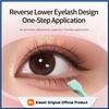 High-Precision Eyelash Tweezers for Under Eye and Chin, Flat Mouthed and Slender Design, Ergonomic Grafting Tool