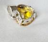 Citrine Heart Shape Pendant, 925 Solid Sterling Silver, Gemstone Pendant, Gift for Her