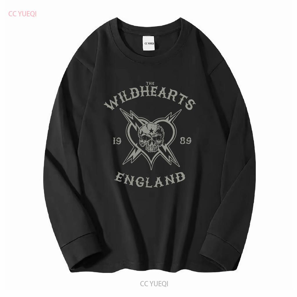 Vintage The Wildhearts England Since 1989 Rock Band Black Men s T Shirt Size M vintage Washed Breathable Soft Stylish Slightly