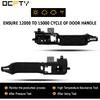 OCPTY Door Handle Exterior Front Driver Left Side Replacement fit 2002-2007 for Ford Focus Black Handle Replace OE 6S4Z-5426685-C 6S43-A224A37AC
