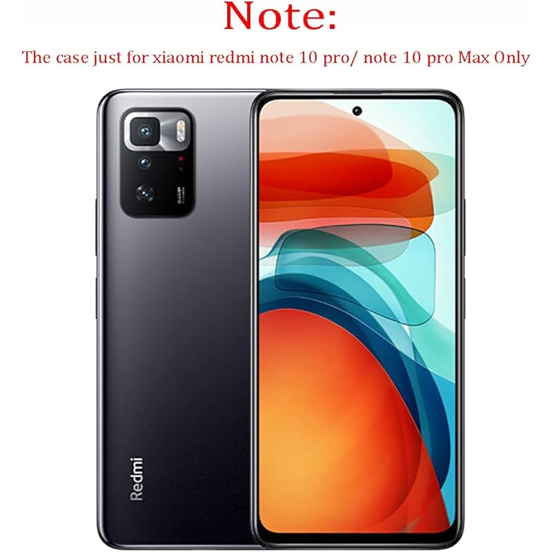 

For Xiaomi Redmi Note 10 Pro Case Lens Cover,Nillkin Camshield Pro Case With Carmera Protection Slide Lens Protective Co 0