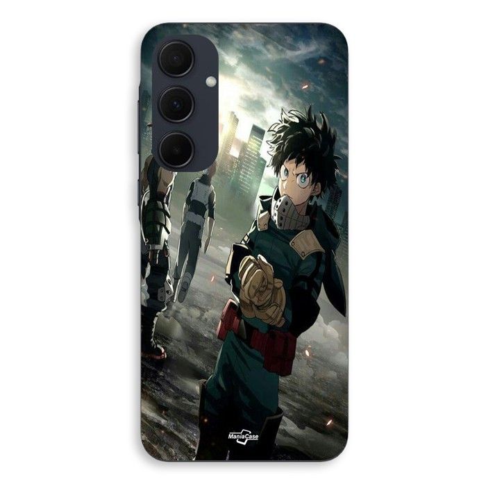 Coque Pour Samsung galaxy A35 izuku Midoriya shoto Todoroki Bakugo Katsuki one for all my hero academia anime Maniacase