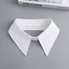 Korean Chiffon Versatile Women's Black & White Fake Shirt Collar Accessory