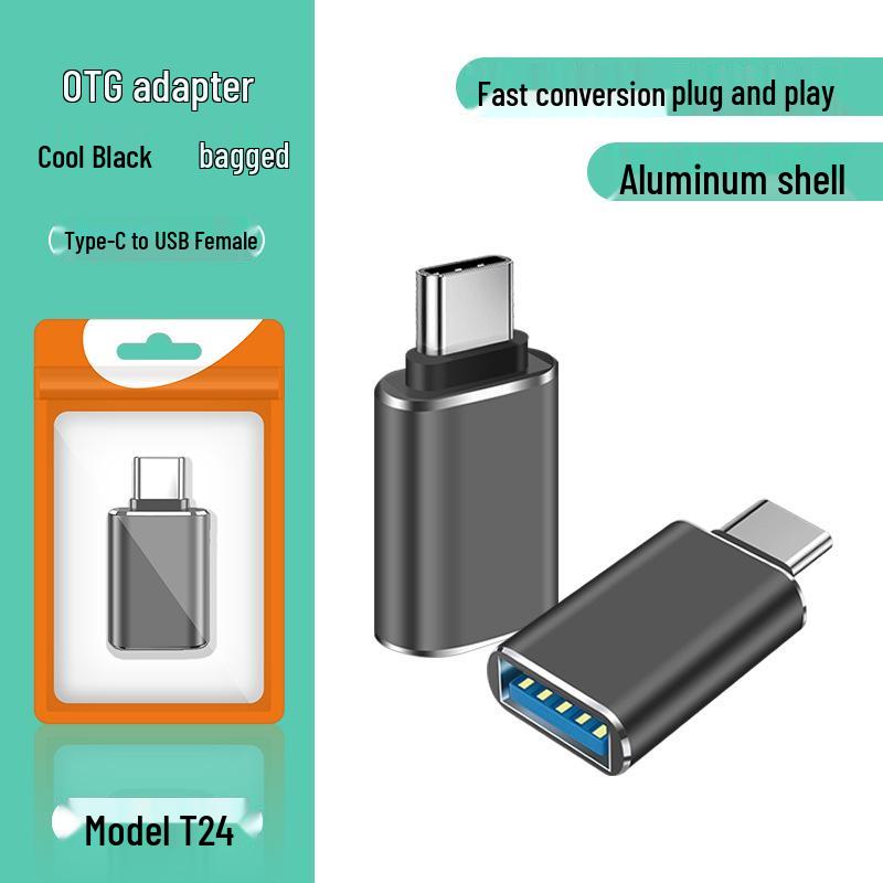 Adaptor OTG USB 3.0 la Type-C pentru telefoane Apple, Huawei, Xiaomi