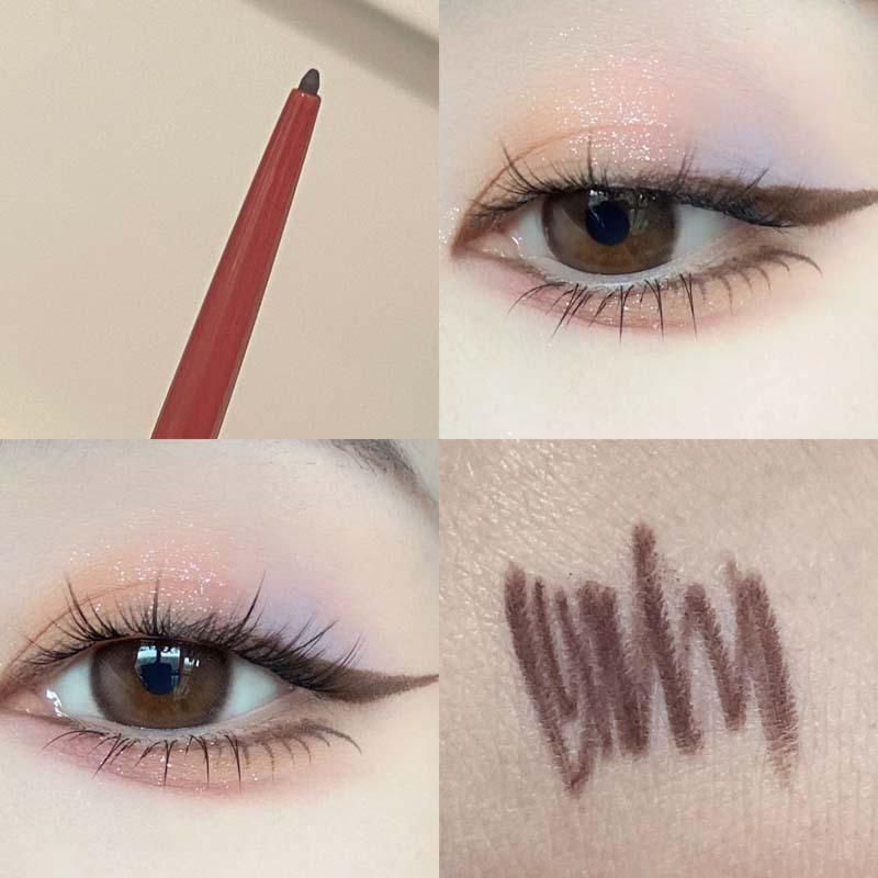 KuaJing Ink Wing Waterproof Long-Lasting Smooth Eyeliner Gel Pencil - No Smudge, Sweatproof, Beginner-Friendly.
