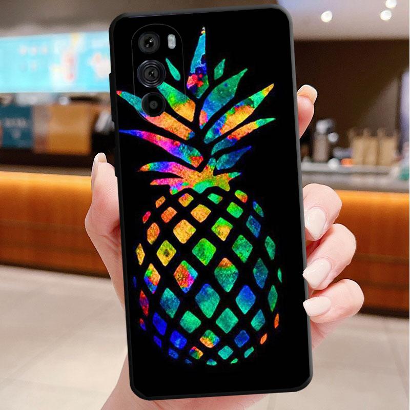 

Case For Motorola Edge 50 40 Pro 60 50 40 30 Ultra Neo Fusion G85 G72 G53 G54 G84 G13 G32 Fruit watermelon avocado Pineapple Moto G32