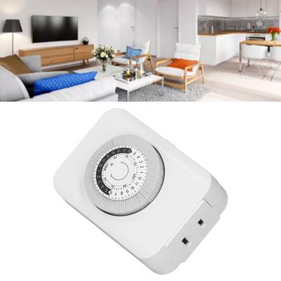 125V Timer Switch US Standard Mechanical Timer Reliable Time Control Plug  Daily Use
