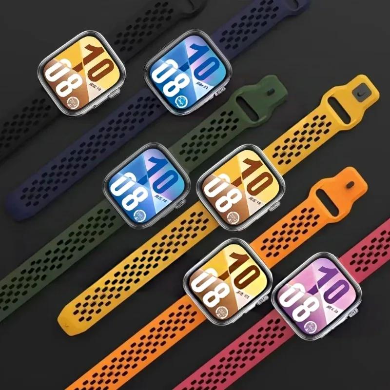 Silicone Strap for Huawei Watch Fit 4 3 Wristband Replacement Bracelet for Huawei Watch Fit 4 Pro Sports Breathable watcchband