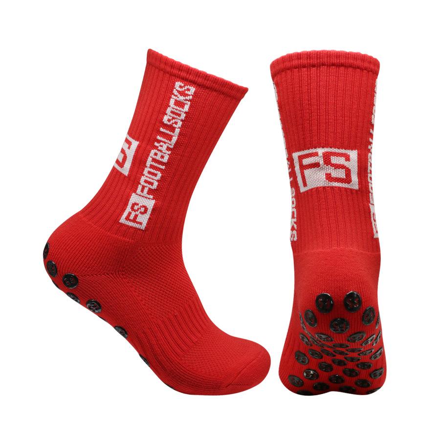 New Football Socks Anti-Slip Breathable Men Women Thickened Towel Bottom Soccer Sports Socks Rugby Basketball Yoga Socks 1 Pair