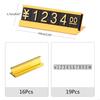 62KD Metal Number Price Tag Signs 1Box ArabicMall Price Label Accessory
