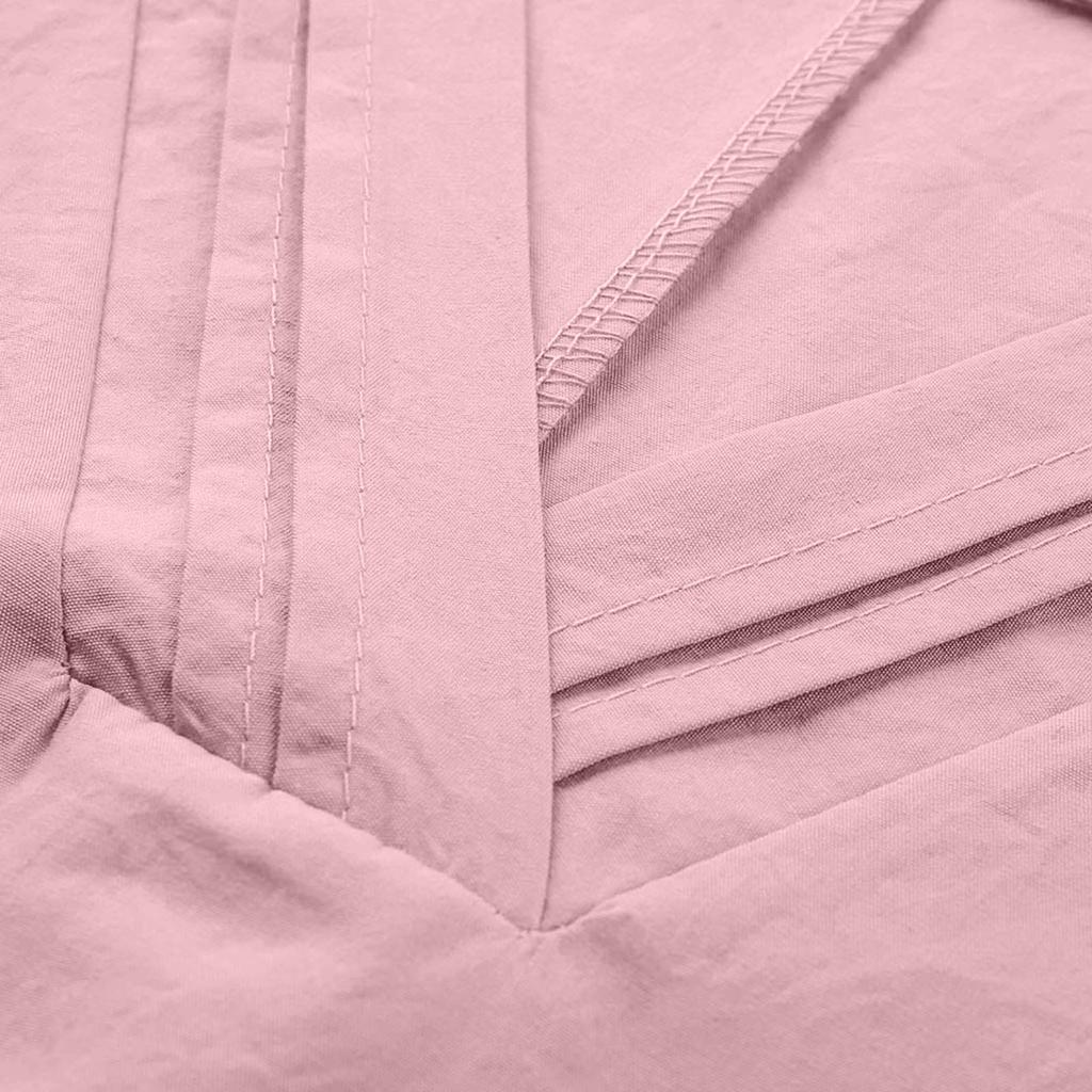 Top Casual da Donna Colorato Girocollo Comodo a Maniche Corte Versatile Ampio