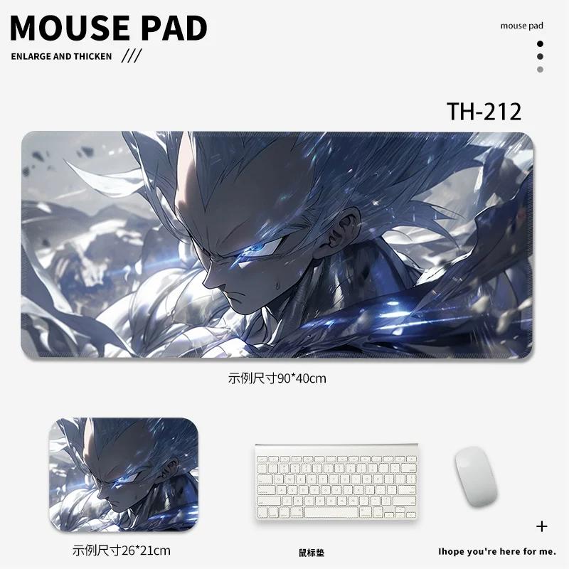 ACGN Cosplay Definition Creative Leather Mouse Pad Dragon Ball Anime E-sports Game Mouse Keyboard Table Pad Boys Advanced Non-slip  Mouse Pad
