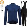 2026 Winter Fleece Warm Cycling Suit Set Thermal Fleece Women's Cycling Clothing Long Sleeves Mountain Bike Warm Road Bike Sportswear Conjuntos Mujer