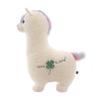 Simulation Alpaca Doll Plush Toy Grass Mud Horse Series Doll Sheep Gift Throw Pillow for Children