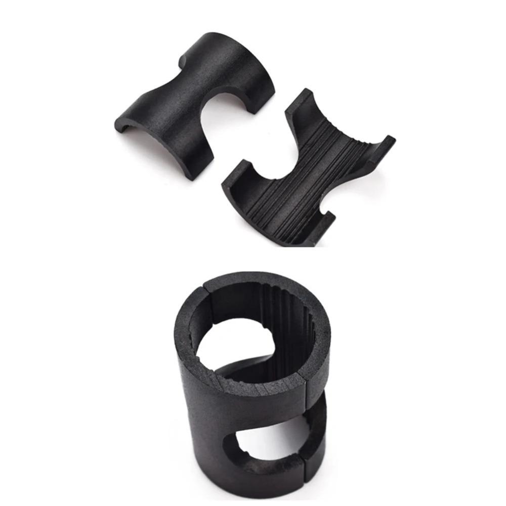 With A Diameter 25.4 Becomes 31.8 Variable Diameter Tube Aluminum Alloy Black Stem Reducer Handlebar Shim Adapter