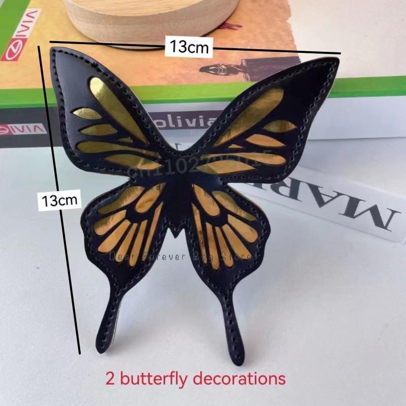 

Labyrinth Butterfly Spider Web Letter Chain Handbags DIY Transparent Ita Bag Y2K Lolita Gothic Tote Vintage Fashion Shoulder Bag