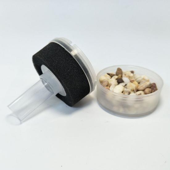 Mini Fish Tank Filter with Maifan Stone Replaceable Water Absorbent Aquarium Filter with