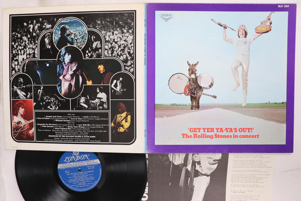 

LP Record ROLLING STONES Get Yer YaYas Out The Rolling SLC333 LONDON 1970 Japan Rock Used