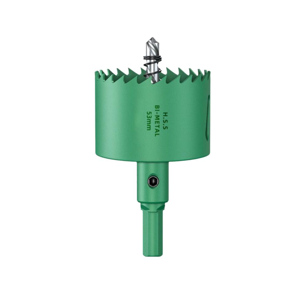 HSS Steel Wood  Drilling Crown Easy Chip Removal Bimetal Hole Opener  Woodworking