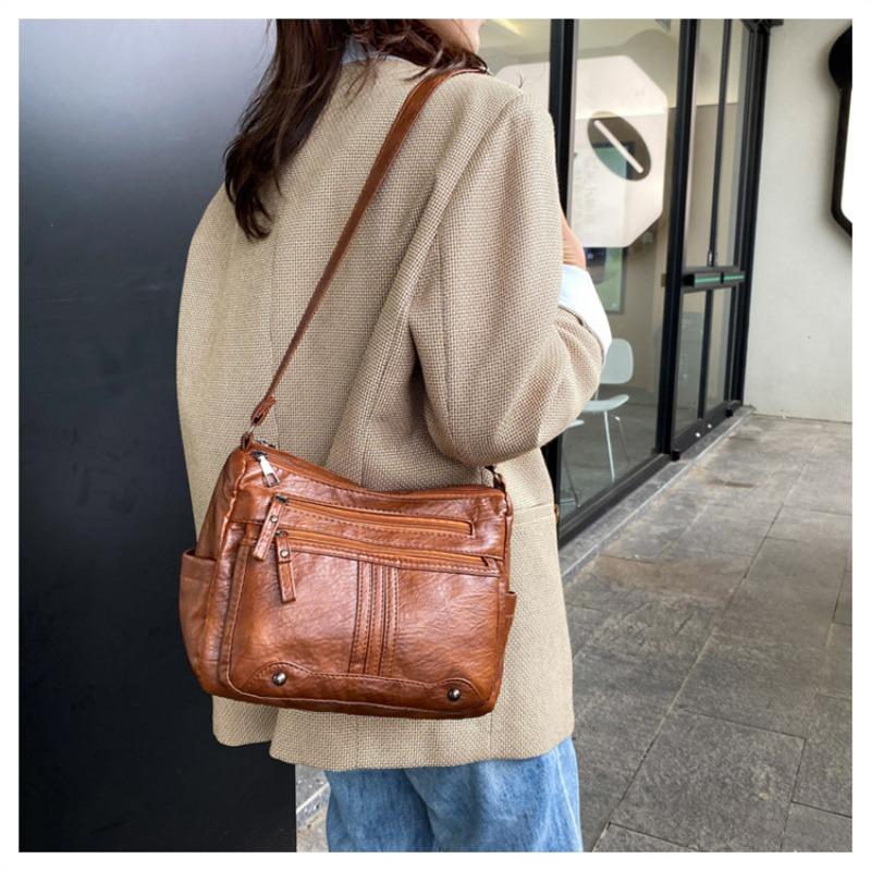 Versatile Large Capacity Single Shoulder Crossbody Bag