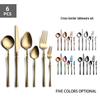 304 Stainless Steel Slim Waist Cutlery Set - Fork, Spoon, Steak Knife, Light Luxury Western Tableware