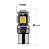 Canbus Weiß Blau Rot Gelb Grün T10 5smd 5050 Led Auto Licht W5w 194 241 Fehler Glühbirnen