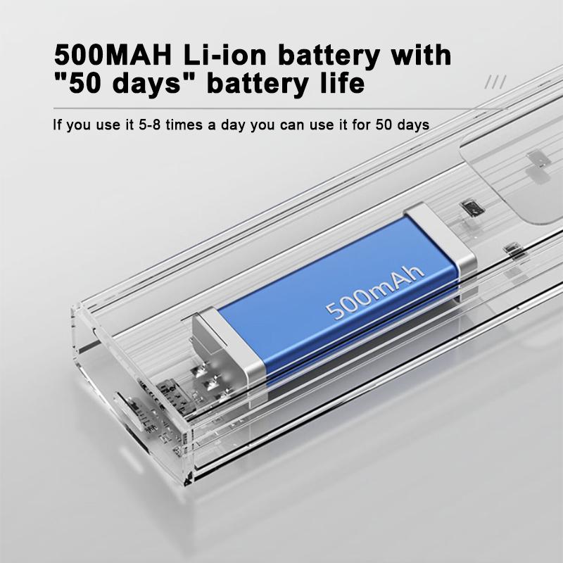 SEAMETAL Car Sensor Light for Floor Trunk Hood USB Rechargeable Automatic Induction Light Bar 10/20cm