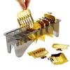 New 10 Grid Limit Comb Storage Box Universal Transparent Hair Clipper Organizer Large Capacity Salon Hairdressing Tools
