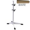 Cross-Shaped Detachable Bicycle Parking and Repair Stand