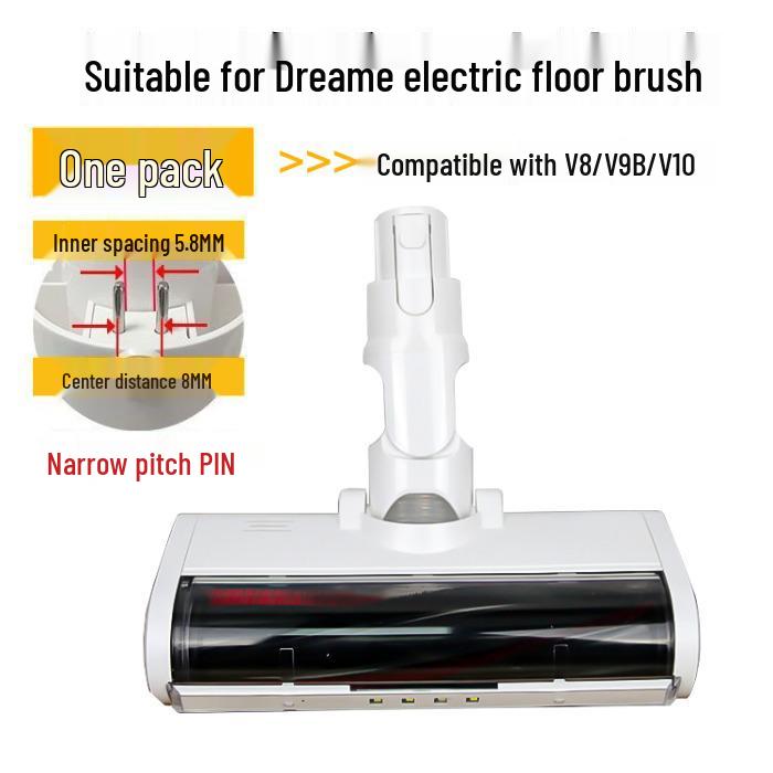 Weiche Samt-Walze Saugkopf für Dreame V8/V9B/V10/V11 Akku-Staubsauger Elektrische Bodenbürste