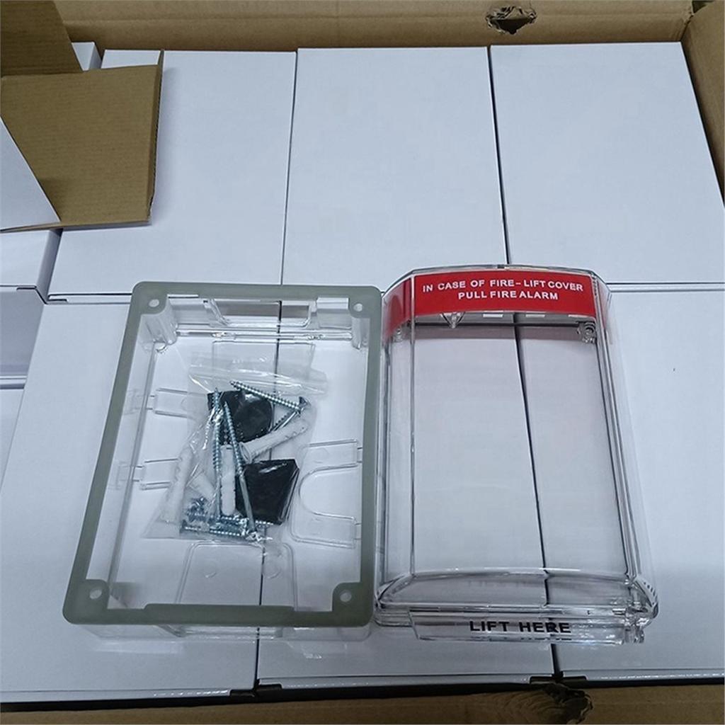 2026 New  Cover Manual Call Point Waterproof Cover Fire Switch Emergency Button Waterproof Protective Cover