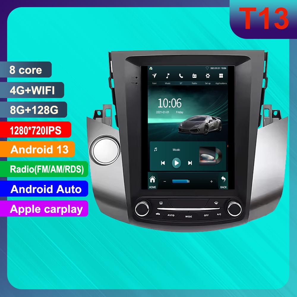Toyota RAV4 Android GPS Navigation Smart Control with HD Reversing Camera and CarPlay Compatibility