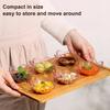 5Pcs Sakura Dipping Sauce Dish PP Condiment Plate for Sushi Hot Pot BBQ BPA-Free Stackable Hot And Cold Sauce Holder Cute Tableware for Home Party