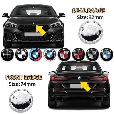 74mm 82mm baklukeemblem frontpanser bagasjerom Emblemlogo for BMW F15 F10 E64 E63 E60 E52 E83 E46 E92 E90 E84 E93 G03 F20 X3 X5 X6