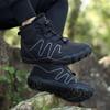 Winter Snow Boots Men Shoes Women Anti-slip Warm Soft Plush High-top Casual Shoes Flat Durable Outdoor Hiking Shoes Men