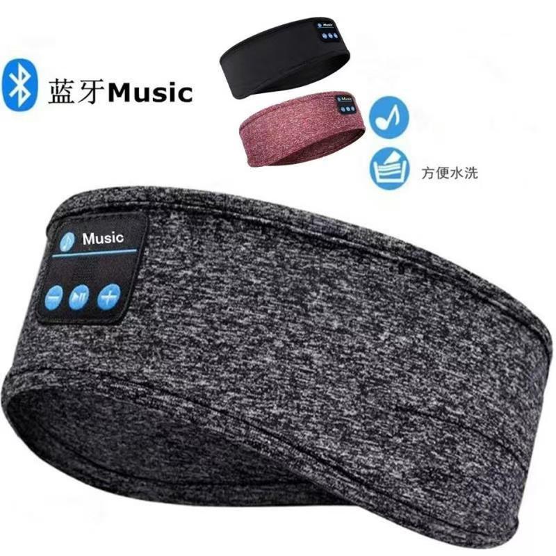 Fone Bluetooth sluchátka Sportovní náhlavní pás na spaní Elastická bezdrátová sluchátka Hudební maska ​​na oči Bezdrátová náhlavní souprava Bluetooth