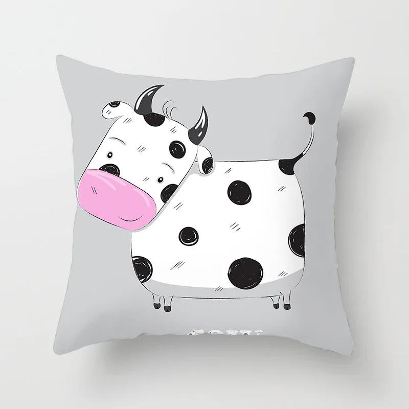 Office Living Room Home Pillowcase Cute Unicorn Pillowcase Car Ornaments