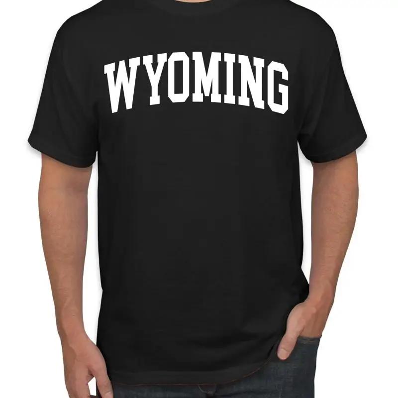 State of Wyoming College White Men T Shirt