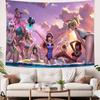 TOP Cool Popular FPS OOverwatch 2 Gaming Tapestry Popular Room Decoration Wall Tapestry Art Room Home Decor Wall Art Decor