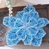 Sequin Clothing Patches Clothing Brooch Clothing Applique Flower Multi-layer Appliques  Women